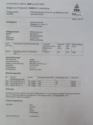 VW T-Cross Skoda Kamiq Seat Arona Winterräder Winterreifen Felgen 16 Zoll gebraucht - Bild 15