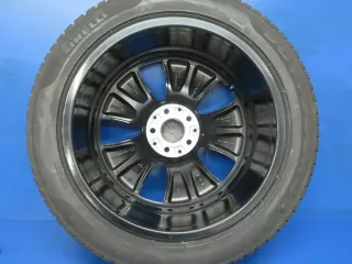 Original EQE Limousine Typ V295 19 Zoll 5-Speichen-Rad Winterräder + RDKS Alufelgen A2954011200 Schwarz Winterreifen 2x 5 mm / 2x 5,7 mm - Bild 4