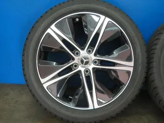 Original Mercedes A-Klasse Mercedes B-Klasse Mercedes CLA 18 Zoll 5-Speichen-Rad Winterräder + RDKS A1774010500 Schwarz Winterreifen - Bild 16