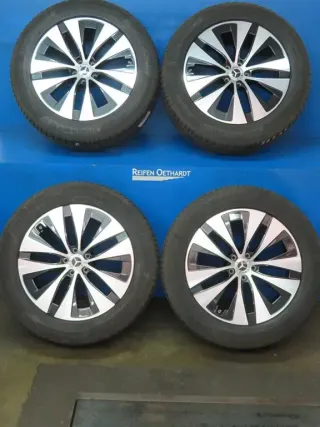 Original Mercedes GLE SUV + Coupe Typ: V167 + C167 20 Zoll 5-Doppelspeichen-Rad Winterräder + RDKS A1674013301 + A1674013401 Schwarz glanzgedreht Winterreifen 2x 6,3 mm 2x 5,3 mm - Bild 15