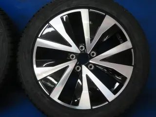 NEU Original VW T-Roc II Typ A2 18 Zoll 5-V-Speichen-Design Winterräder Alufelgen 2GJ601025B Schwarz Winterreifen - Bild 9