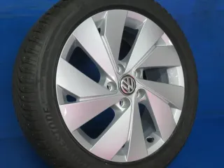Original VW Golf 8 17 Zoll Belmond Winterräder Alufelgen 5H0601025B Silber Winterreifen 2x 5,5 mm 2x 6,2 mm - Bild 3
