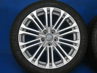 Original Audi A5 Typ B9 / F5.. Audi S5 18 Zoll 10-Doppelspeichen-Rad Winterräder Alufelgen 8W0601025EE Silber Winterreifen 2x 7,7 mm / 2x 8,2 mm - Bild 12