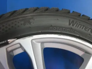 Original Kia Ceed Typ CD Winterräder Alufelgen 18 Zoll 5-Doppelspeichen-Design Winterräder + RDKS KH27 7518 Silber Winterreifen 2x 6 mm / 2x 8 mm - Bild 12