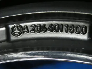 Original Mercedes C-Klasse Limousine 206 Mercedes C-Klasse T-Model 206 18 Zoll AMG-5-Doppelspeichen-Design Winterräder + RDKS Alufelgen A2064011700 A2064011800 Schwarz Winterreifen - Bild 9