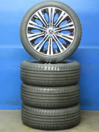 NEU Original A-Klasse Typ 177 B-Klasse Typ 247 CLA Typ 118 18 Zoll 10-Speichen-Rad Sommerräder + RDKS Alufelgen A1774013300 Sommerreifen - Bild 2