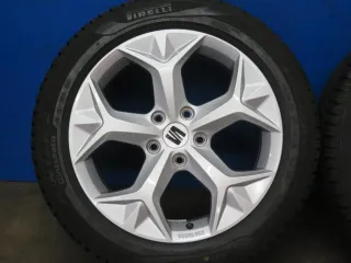 Original Seat Ateca 17 Zoll Nevada Winterräder Alufelgen 575071497H Silber Winterreifen 2x 8 mm / 2x 8,3 mm - Bild 13