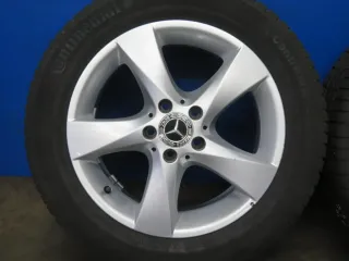 Original Mercedes V-Klasse Typ W447 bis 02/2024 Mercedes Vito Typ 447 Winterräder 17 Zoll 5-Speichen-Rad RDKS Silber Winterreifen gebraucht - Bild 18