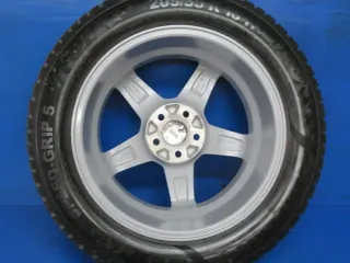 VW T-Cross VW Taigo Skoda Kamiq 16 Zoll Winterräder Alufelgen Silber Winterreifen 2x 7,2 mm / 2x 7,7 mm - Bild 4