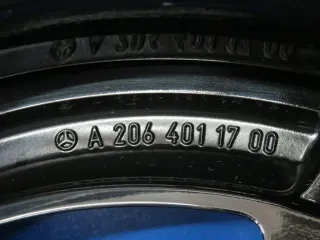 Original Mercedes C-Klasse Limousine 206 Mercedes E-Klasse T-Model 206 18 Zoll AMG-5-Doppelspeichen-Design Winterräder + RDKS Alufelgen A2064011700 Winterreifen - Bild 5
