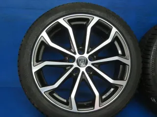 Audi A5 Typ B8/8T + B9/F5 Audi S5 Typ B8/8T + B9/F5 18 Zoll Winterräder Alufelgen Grau glanzgedreht Winterreifen 2x 8 mm / 2x 8,4 mm gebraucht - Bild 11
