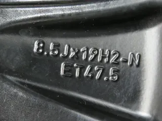 Original EQE Limousine Typ V295 19 Zoll 5-Speichen-Rad Winterräder + RDKS Alufelgen A2954011200 Schwarz Winterreifen 2x 5 mm / 2x 5,7 mm - Bild 7