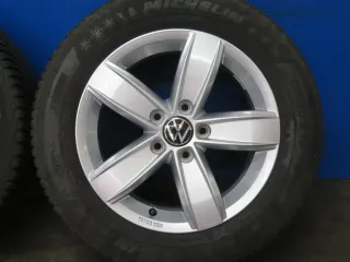 Original VW T-Roc 16 Zoll Corvara Winterräder Alufelgen 2GA601025Q Silber Winterreifen 4x 7 mm - Bild 11