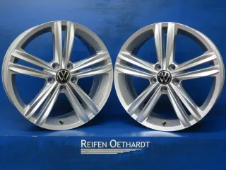 Original VW Tiguan II Typ 5N... VW Tiguan Allspace II Typ 5N.... Alufelgen 18 Zoll Sebring 5NA601025M + Nabendeckel - Bild 2