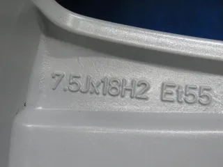 Original Ford Edge 18 Zoll 5-Speichen-Design Winterräder + RDKS Alufelgen EM2C-D1A Winterreifen 4x 7 mm - Bild 7