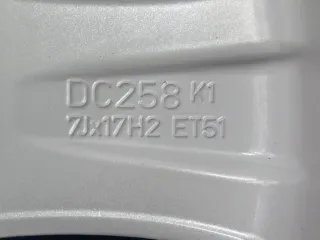 Original Mercedes V-Klasse Typ W447 bis 02/2024 Mercedes Vito Typ 447 Mercedes Vito Tourer Typ 447 17 Zoll 5-Speichen-Rad Winterräder + RDKS Alufelgen A4474014800 Silber - Bild 5