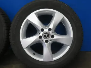 Original Mercedes V-Klasse Typ W447 bis 02/2024 Mercedes Vito Typ 447 Winterräder 17 Zoll 5-Speichen-Rad RDKS Silber Winterreifen gebraucht - Bild 16