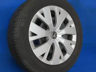 Original VW T-Cross VW Taigo Skoda Kamiq 16 Zoll Stahlfelge Winterräder 2Q0601027AE Schwarz Winterreifen 4x 7,3 mm - Bild 3
