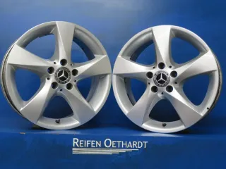 Original Mercedes-Benz V-Klasse Typ 447 Mercedes-Benz Vito Typ 447 Alufelgen 17 Zoll 5-Speichen-Design A4474012200 + RDKS + Nabendeckel - Bild 2
