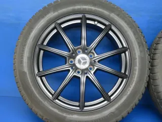 Original Mercedes GLB X247 Mercedes GLA H247 18 Zoll 10-Speichen-Rad Winterräder + RDKS A2474012600 Schwarz Winterreifen - Bild 13