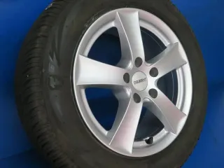 VW Passat Typ B8 VW T-Roc Winterräder Alufelgen 16 Zoll Silber Winterreifen 2x 8 mm / 2x 7,5 mm - Bild 3