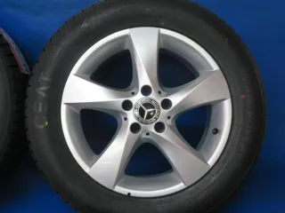 Original Mercedes V-Klasse Typ W447 bis 02/2024 Mercedes Vito Typ 447 Mercedes Vito Tourer Typ 447 17 Zoll 5-Speichen-Rad Winterräder + RDKS Alufelgen A4474014800 Silber - Bild 9