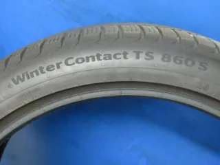 4x Winterreifen 245/40 R21 100V XL AO Continental Winter Contact TS860S 2224 2x 5,5 mm / 2x 6 mm - Bild 7