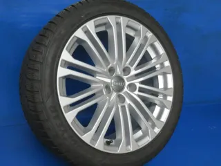 Original Audi A5 Typ B9 / F5.. Audi S5 18 Zoll 10-Doppelspeichen-Rad Winterräder Alufelgen 8W0601025EE Silber Winterreifen 2x 7,7 mm / 2x 8,2 mm - Bild 3