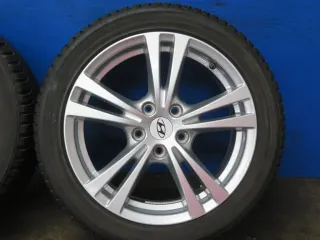 Original Hyundai I30 Typ PDE Winterräder 17 Zoll 5-Doppelspeichen-Design Alufelgen + RDKS HMD01 70747 Silber Winterreifen 2x 6,3 mm / 2x 6,6 mm - Bild 12