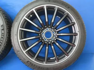 Original AMG GT 43 / 53 / 63 + S Coupé Typ: X290 20 Zoll AMG Vielspeichen-Design Winterräder + RDKS Alufelgen A2904010600 Schwarz Winterreifen 6,5 mm 2x 7 mm - Bild 13