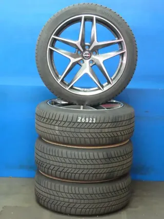 VW Tiguan III Typ CT VW Tayron Typ R4 Seat Cupra Terramar Seat Tarraco 20 Zoll Z Winterräder Alufelgen Borbet Z 852030 Grau Winterreifen 2x 7 mm / 2x 8 mm - Bild 2