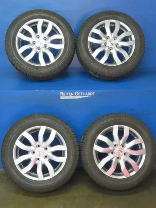 Skoda Octavia IV Typ NX VW Touran II VW T-Roc VW Caddy V Winterräder Alufelgen 16 Zoll CMS C22 Silber Winterreifen 4x 7 mm - Bild 13