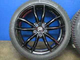 VW Golf VII + VIII Cupra Leon Seat Leon Typ KL + 5F Audi A3 Winterräder 18 Zoll Alufelgen Rial X12  Schwarz Winterreifen 100% - Bild 9