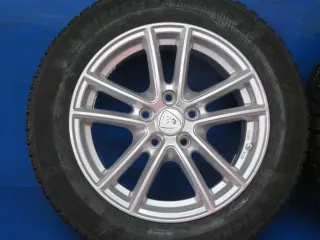 Skoda Kamiq VW T-Cross Winterräder Alufelgen 16 Zoll Silber Winterreifen 100% - Bild 8