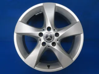 Original Mercedes-Benz V-Klasse Typ 447 Mercedes-Benz Vito Typ 447 Alufelgen 17 Zoll 5-Speichen-Design A4474012200 + RDKS + Nabendeckel - Bild 3