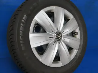 Original VW T-Roc Audi Q2 16 Zoll Stahlrad Winterräder 5Q0601027CJ Schwarz Winterreifen Michelin 2x 6 mm / 2x 6,3 mm - Bild 3
