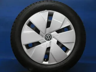 Original VW ID.3 18 Zoll Stahlrad Winterräder 1EA601027.. Schwarz Winterreifen 4x 8 mm - Bild 2