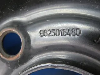 Original Opel Corsa Typ U 16 Zoll Stahlrad Winterräder 214R-0722-12 Schwarz Winterreifen 2x 5 mm / 2x 7 mm - Bild 8