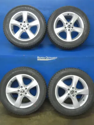Original Mercedes V-Klasse Typ W447 bis 02/2024 Mercedes Vito Typ 447 Mercedes Vito Tourer Typ 447 17 Zoll 5-Speichen-Rad Winterräder + RDKS Alufelgen A4474014800 Silber - Bild 13