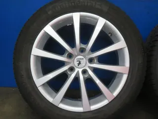 VW Passat VW T-Roc Seat Ateca Skoda Karoq Skoda Octavia Winterräder gebraucht Winterreifen Alufelgen 17 Zoll - Bild 12
