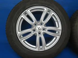 Skoda Kodiaq I + II VW Tiguan II + III VW Tiguan Allspace VW Tayron Seat Tarraco Winterräder Alufelgen 17 Zoll RC27-707 Silber Winterreifen 2x 7,7 mm / 2x 8,6 mm - Bild 10