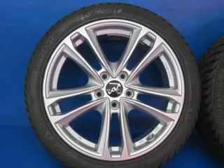 Original Kia Ceed Typ CD Winterräder Alufelgen 18 Zoll 5-Doppelspeichen-Design Winterräder + RDKS KH27 7518 Silber Winterreifen 2x 6 mm / 2x 8 mm - Bild 9