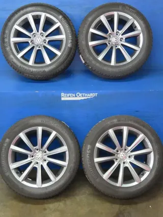 Original VW Passat Limousine B8 VW Passat Variant B8 VW Passat Alltrack B8 VW Arteon Winterräder Alufelgen 17 Zoll Merano 3G8071497 Anthrazit Winterreifen 2x 7 mm / 2x 7,8 mm - Bild 15