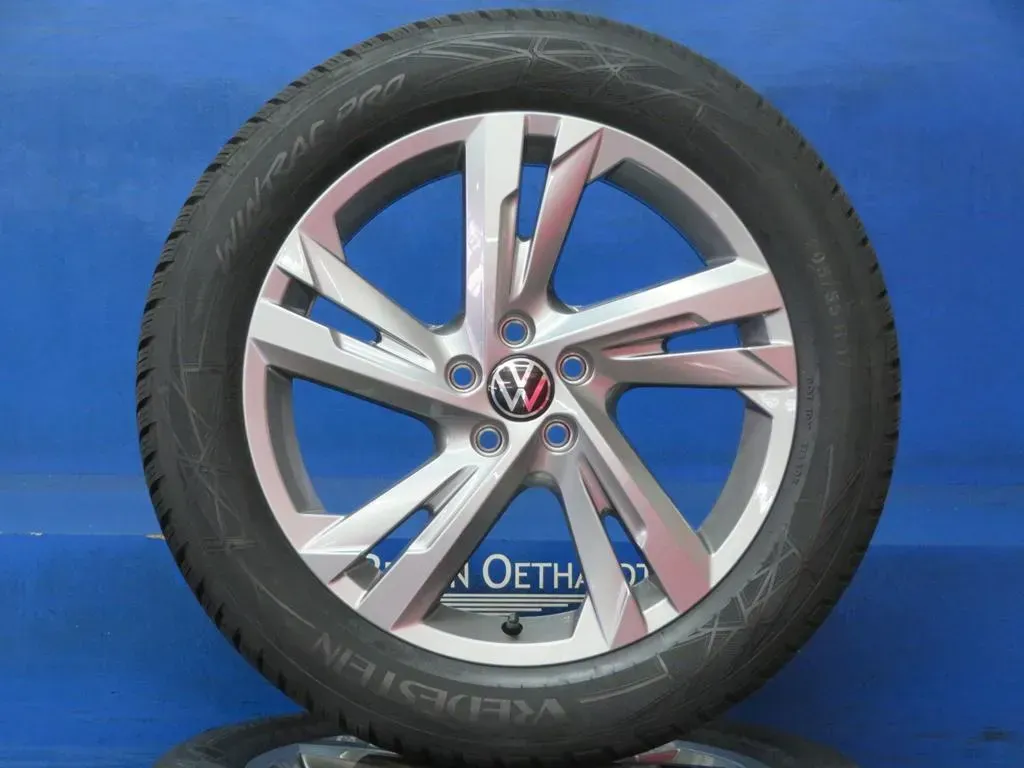 Original VW T-Cross VW Taigo 17 Zoll Valencia Winterräder Alufelgen 2G7601025E Anthrazit Winterreifen100% - Bild 1