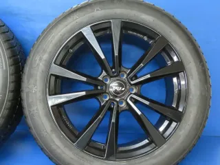Audi Q5 + SQ5 Typ 8R + FY 19 Zoll Winterräder Alufelgen M12 809 Schwarz Winterreifen 2x 7 mm 2x 7,2 mm - Bild 7