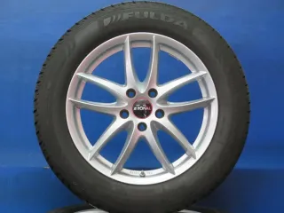 Kia Sportage Typ QL/QLE 17 Zoll Winterräder + RDKS Alufelgen 46R7705 Silber Winterreifen 2x 4,7 mm / 2x 7,6 mm - Bild 1