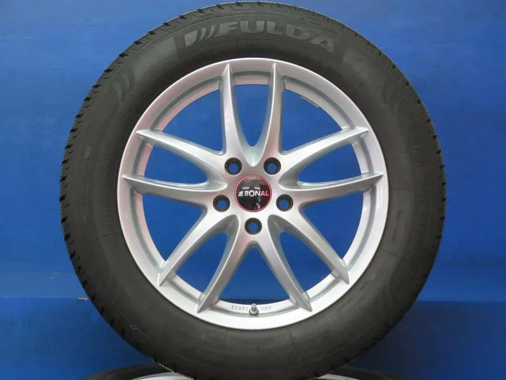 Kia Sportage Typ QL/QLE 17 Zoll Winterräder + RDKS Alufelgen 46R7705 Silber Winterreifen 2x 4,7 mm / 2x 7,6 mm - Bild 1