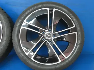 Original Mercedes-Benz CLE 236 / Coupé & Cabrio 19 Zoll 5-Speichen-Felge Winterräder + RDKS Alufelgen A2364014100 Schwarz Winterreifen - Bild 8