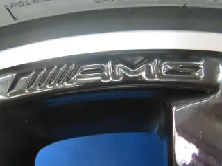Original AMG CLA 35 Coupé Typ: C118 AMG CLA 35 Shooting Brake Typ: X118 19 Zoll AMG Vielspeiche Winterräder + RDKS Alufelgen A1184010300 Schwarz Winterreifen neu - Bild 4