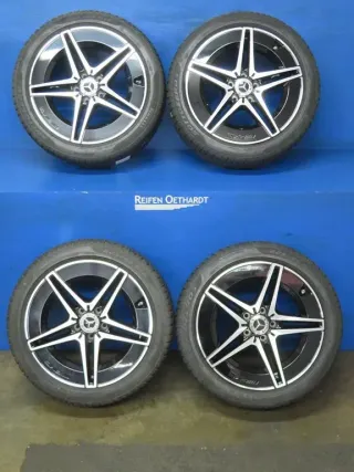 Original Mercedes C-Klasse Limousine 206 Mercedes E-Klasse T-Model 206 18 Zoll AMG-5-Doppelspeichen-Design Winterräder + RDKS Alufelgen A2064011700 Winterreifen - Bild 17
